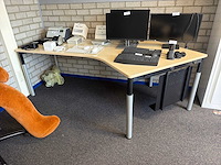 Bureauopstelling met bureaustoel (2x) - afbeelding 7 van  8