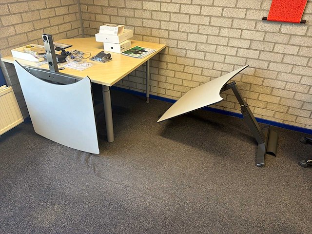 Bureauopstelling met bureaustoel (2x) - afbeelding 8 van  8