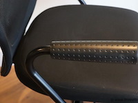 Bureaustoel - zwart gestoffeerd - afbeelding 3 van  5