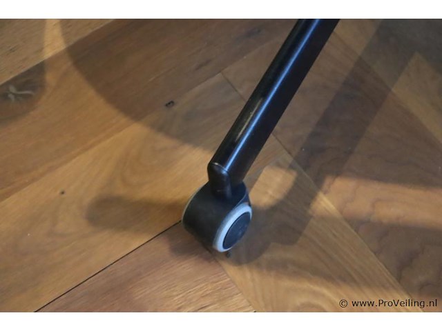 Bureaustoel - zwart gestoffeerd - afbeelding 4 van  5