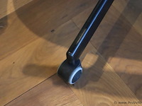 Bureaustoel - zwart gestoffeerd - afbeelding 4 van  5