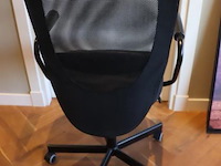 Bureaustoel - zwart gestoffeerd - afbeelding 5 van  5