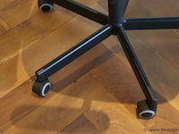 Bureaustoel - zwart gestoffeerd - afbeelding 5 van  5