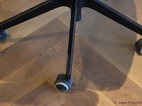 Bureaustoel - zwart gestoffeerd - afbeelding 5 van  5