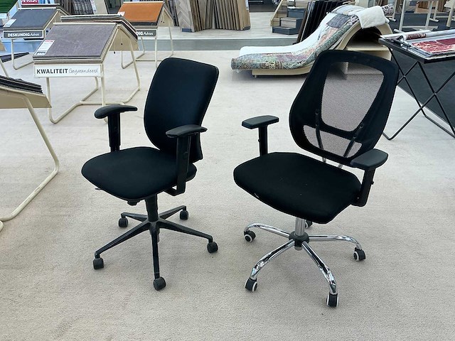 Bureaustoel (2x) - afbeelding 1 van  5