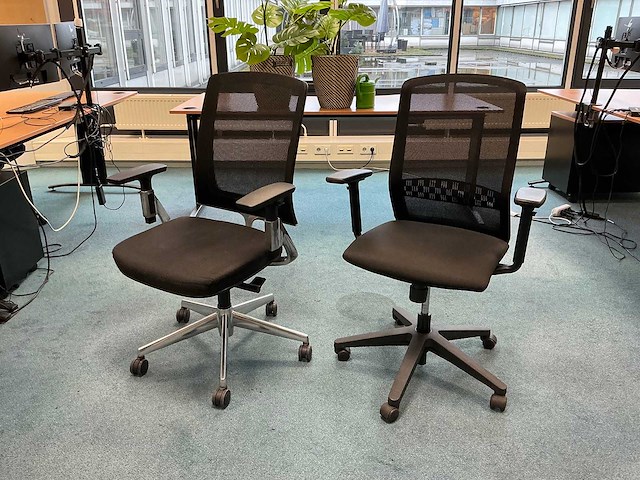 Bureaustoel (2x) - afbeelding 1 van  4