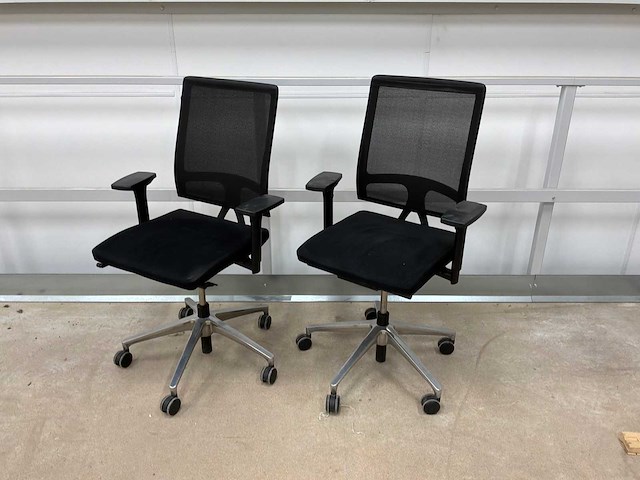 Bureaustoel (2x) - afbeelding 1 van  4