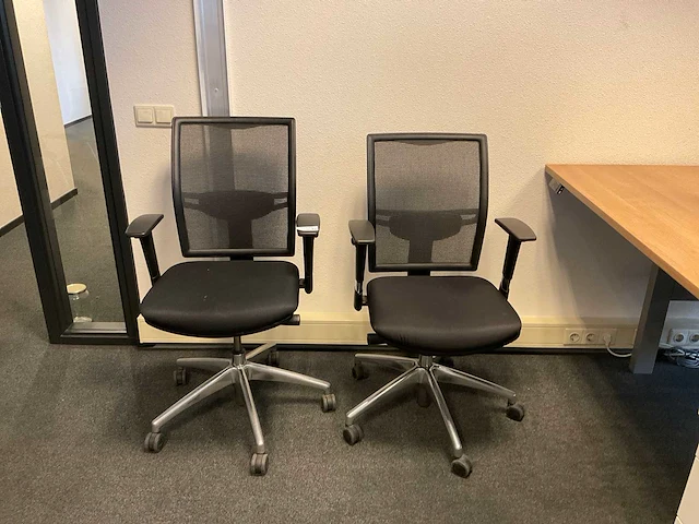 Bureaustoel (2x) - afbeelding 1 van  4