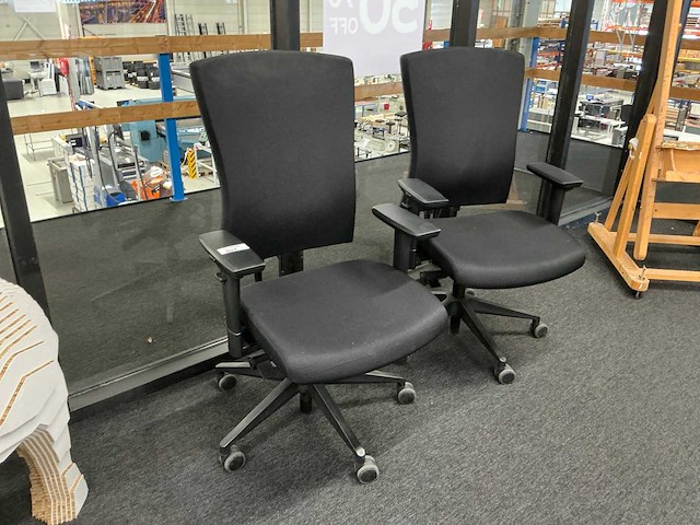 Bureaustoel (2x) - afbeelding 1 van  4