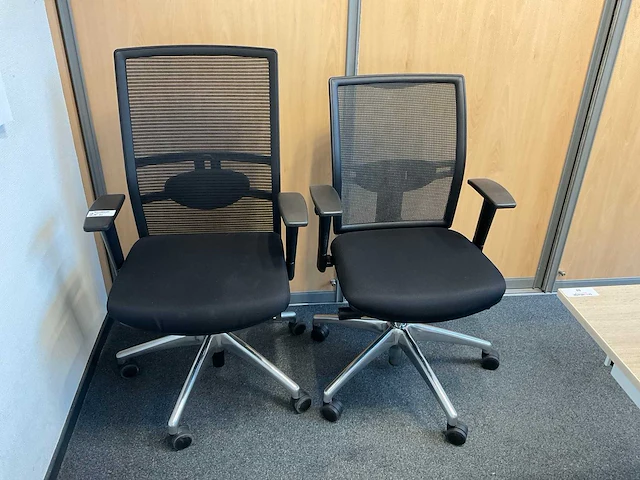 Bureaustoel (2x) - afbeelding 1 van  3