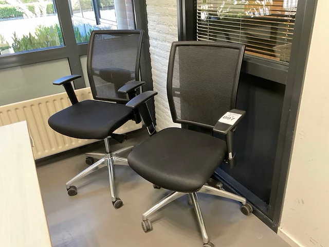 Bureaustoel (2x) - afbeelding 1 van  4