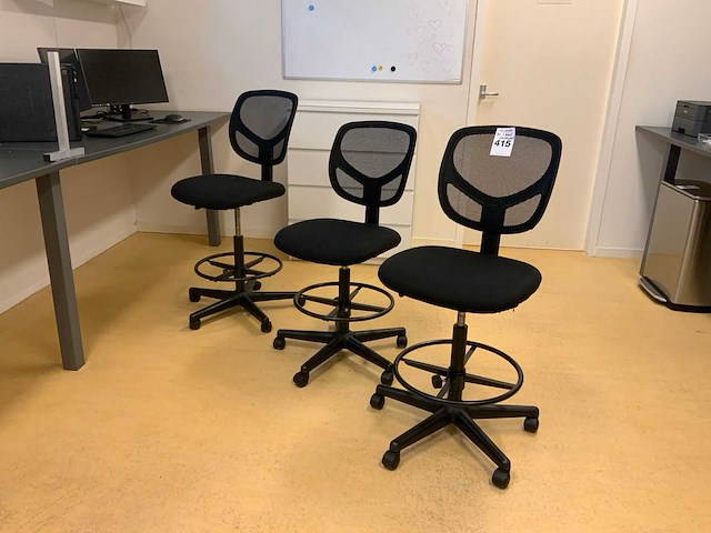 Bureaustoel (3x) - afbeelding 1 van  7