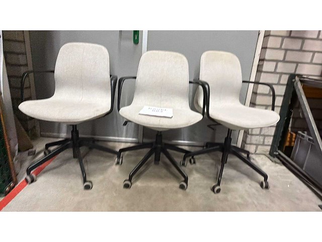 Bureaustoel (3x) - afbeelding 1 van  1