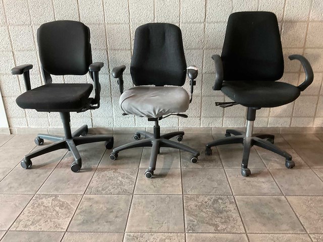 Bureaustoel (3x) - afbeelding 1 van  1