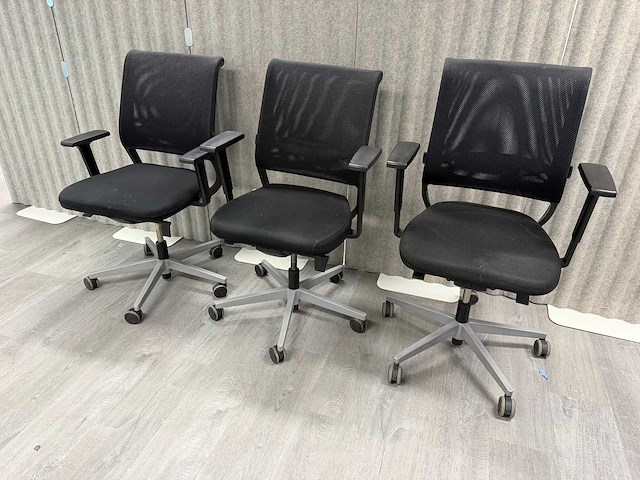 Bureaustoel (3x) - afbeelding 1 van  3