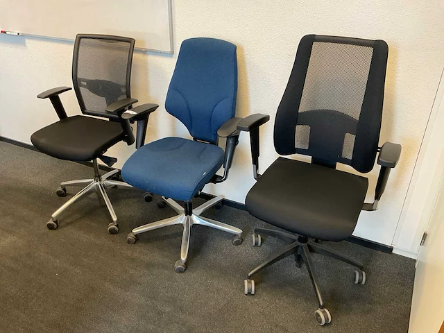 Bureaustoel (3x) - afbeelding 1 van  4