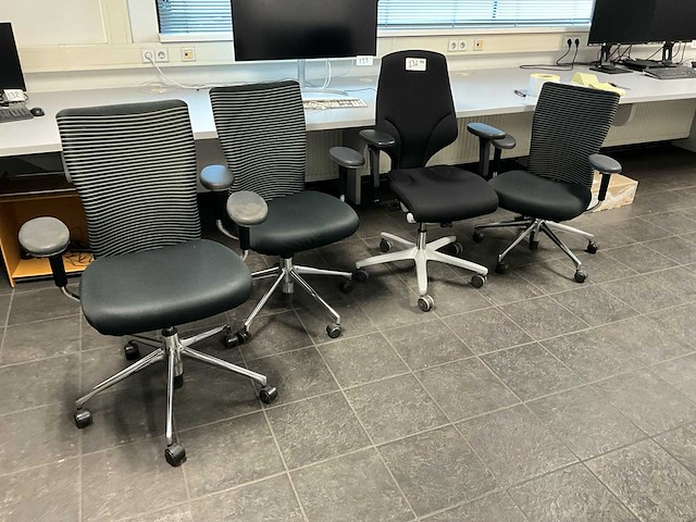 Bureaustoel (4x) - afbeelding 1 van  4