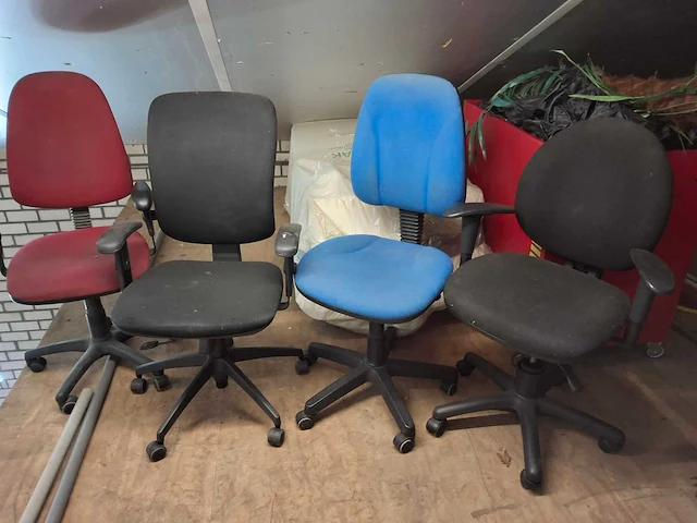Bureaustoel (4x) - afbeelding 1 van  1