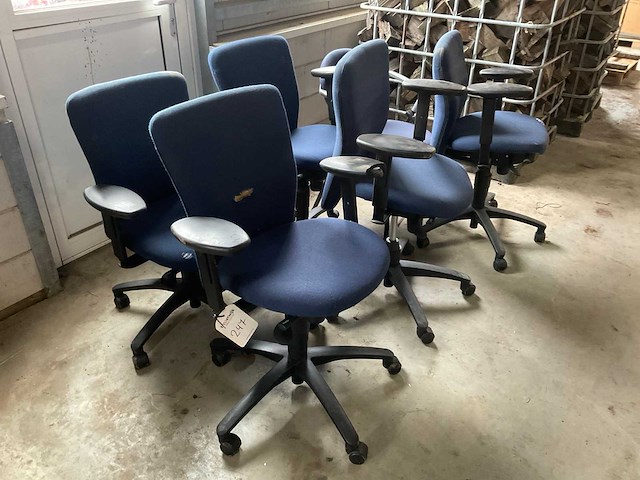 Bureaustoel (5x) - afbeelding 1 van  8