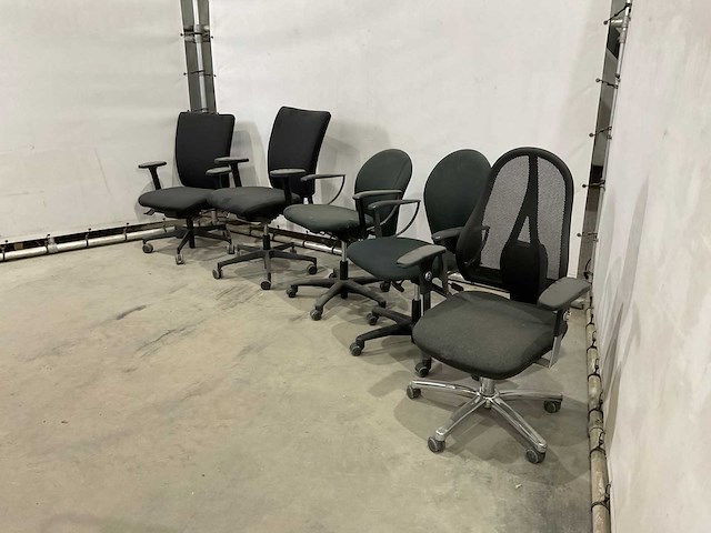 Bureaustoel (5x) - afbeelding 1 van  6