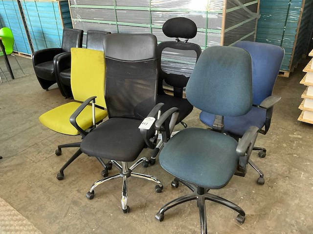 Bureaustoel (5x) - afbeelding 1 van  3