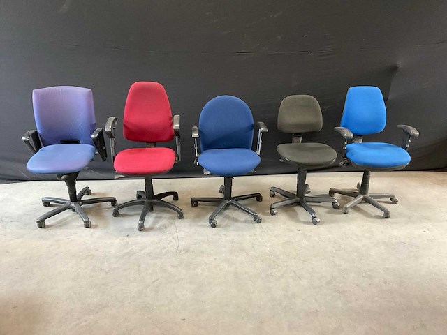 Bureaustoel (5x) - afbeelding 1 van  5
