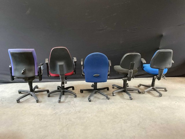 Bureaustoel (5x) - afbeelding 2 van  5