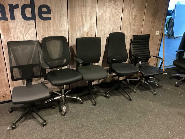 Bureaustoel (5x) - afbeelding 1 van  3