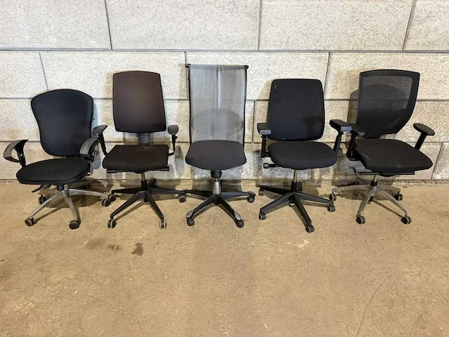Bureaustoel (5x) - afbeelding 1 van  4