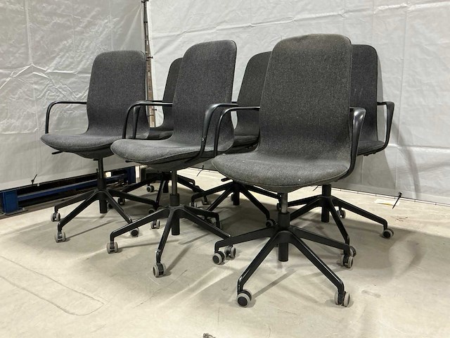 Bureaustoel (6x) - afbeelding 1 van  4