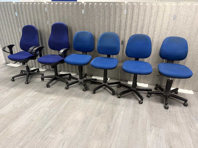 Bureaustoel (6x) - afbeelding 1 van  4