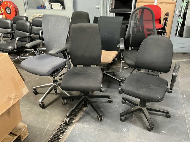 Bureaustoel (6x) - afbeelding 1 van  6