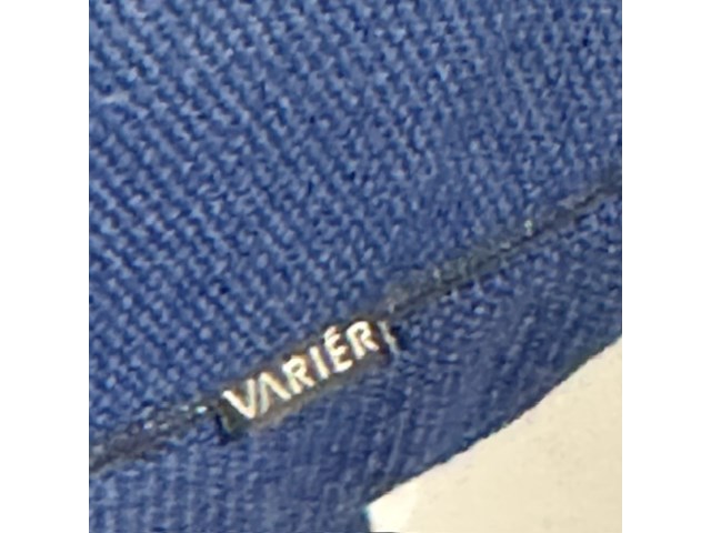 Bureaustoel, blauw - afbeelding 5 van  6