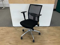 Bureaustoel chroom (4x)