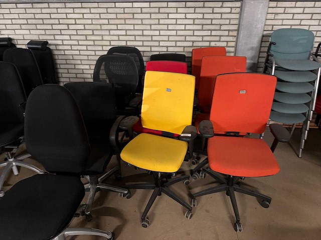 Bureaustoel diverse uitvoeringen (10x) - afbeelding 1 van  4