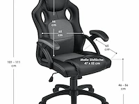Bureaustoel gaming - afbeelding 9 van  9