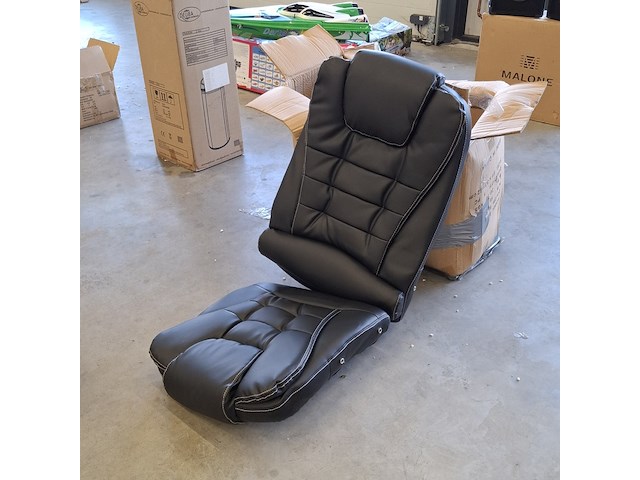 Bureaustoel, globalplayers, bsb004w, zwart - afbeelding 2 van  5