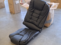 Bureaustoel, globalplayers, bsb004w, zwart - afbeelding 2 van  5