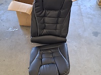 Bureaustoel, globalplayers, bsb004w, zwart - afbeelding 3 van  5