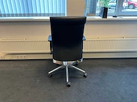 Bureaustoel met lederen bekleding - afbeelding 3 van  4
