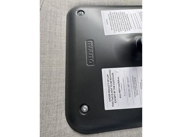 Bureaustoel muuto, muuto, fiber, grijs / chroom - afbeelding 3 van  4