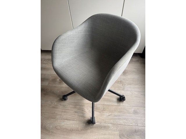 Bureaustoel muuto, muuto, fiber, grijs / chroom - afbeelding 4 van  4