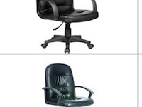 Bureaustoel pu leder, black, 2025 - afbeelding 1 van  2