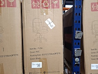 Bureaustoel pu leder, zwart, 2025 - afbeelding 2 van  2