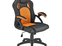 Bureaustoel racing oranje - afbeelding 1 van  9