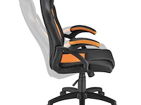 Bureaustoel racing oranje - afbeelding 6 van  9