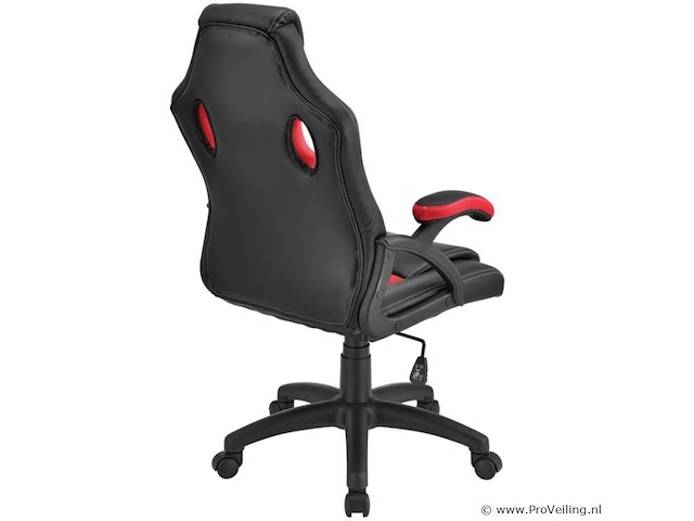 Bureaustoel racing rood - afbeelding 4 van  9