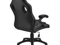 Bureaustoel racing zwart - afbeelding 4 van  9