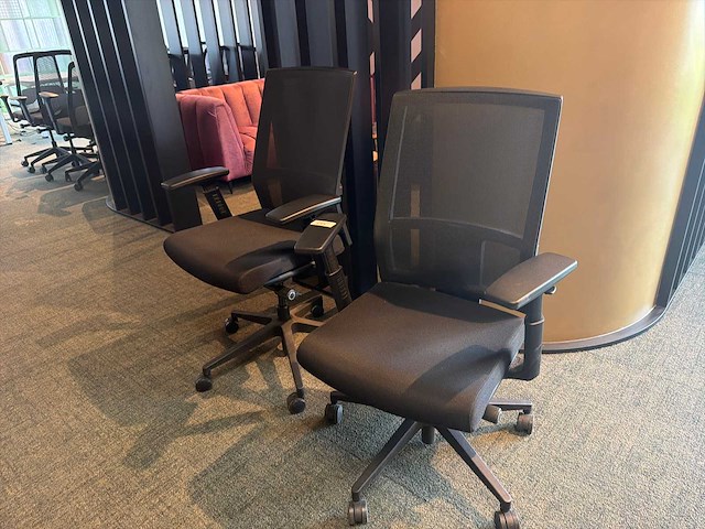Bureaustoel (verstelbaar) (2x) - afbeelding 1 van  5
