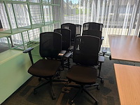 Bureaustoel (verstelbaar) (8x) - afbeelding 1 van  5